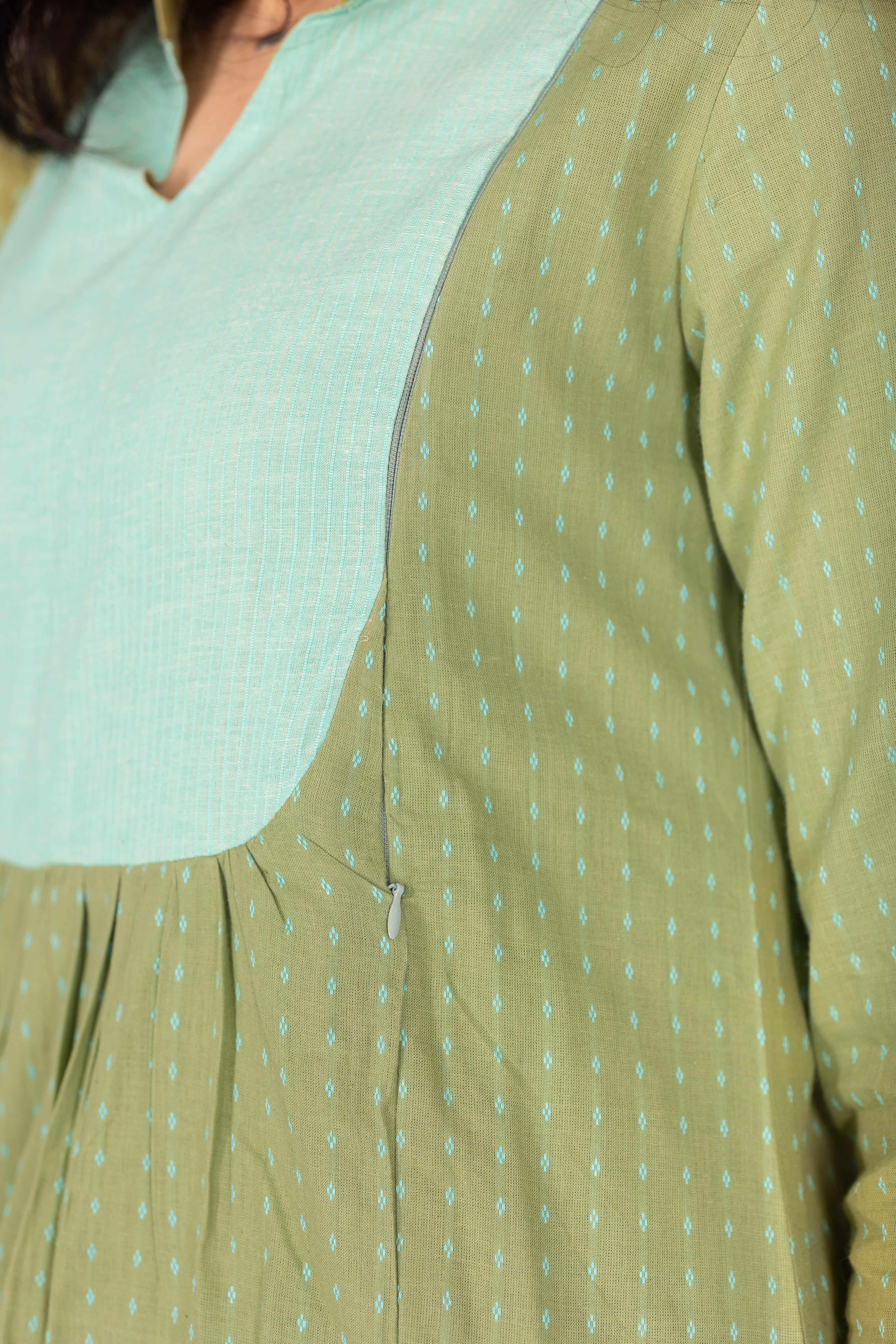 Patchai Kizhi suit set - Maternity wear