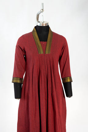 Maroon Kurti Set - Maternity Wear