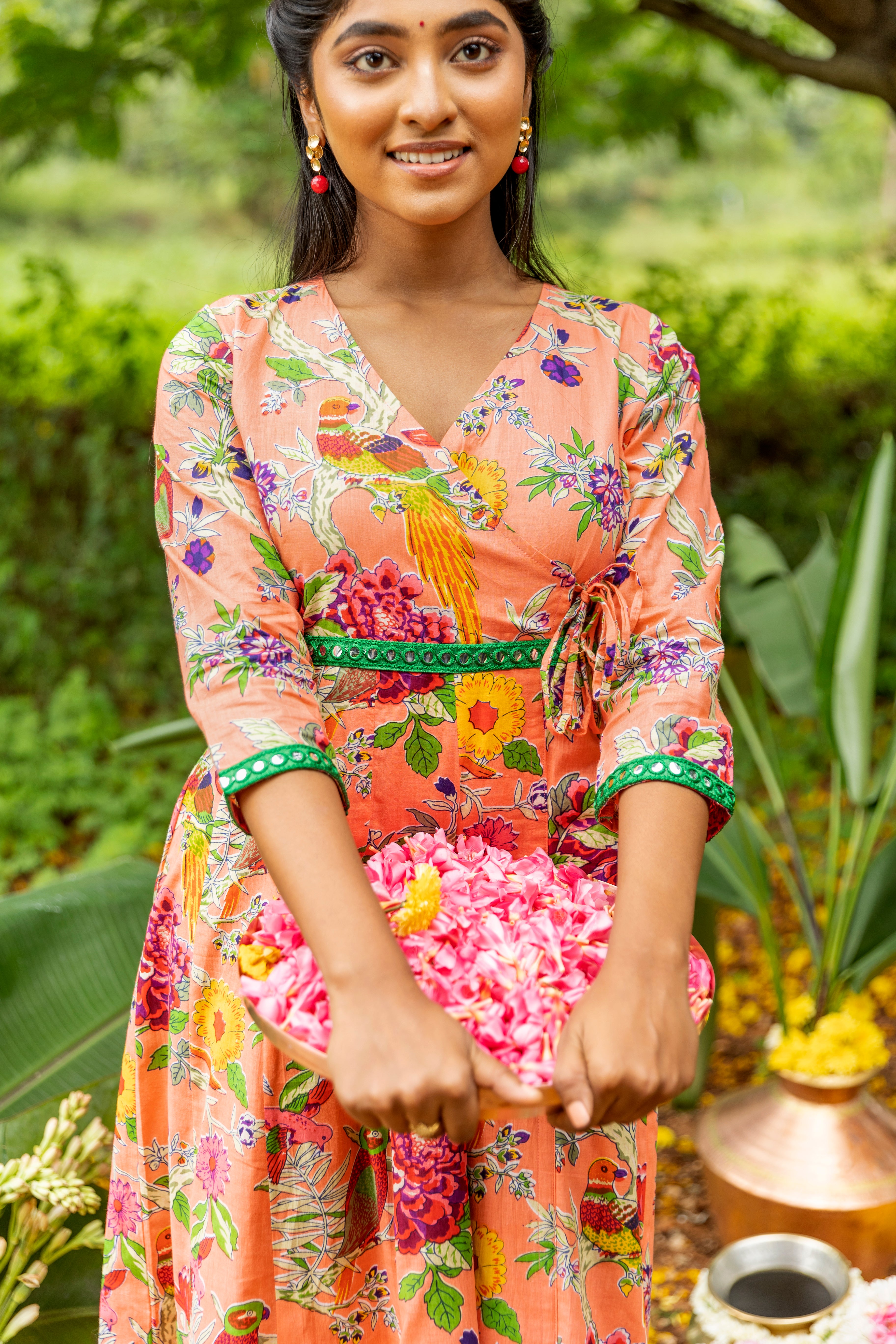 Paradise Anarkali Set