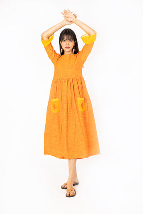 Orange Mittai Dress