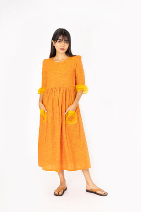 Orange Mittai Dress