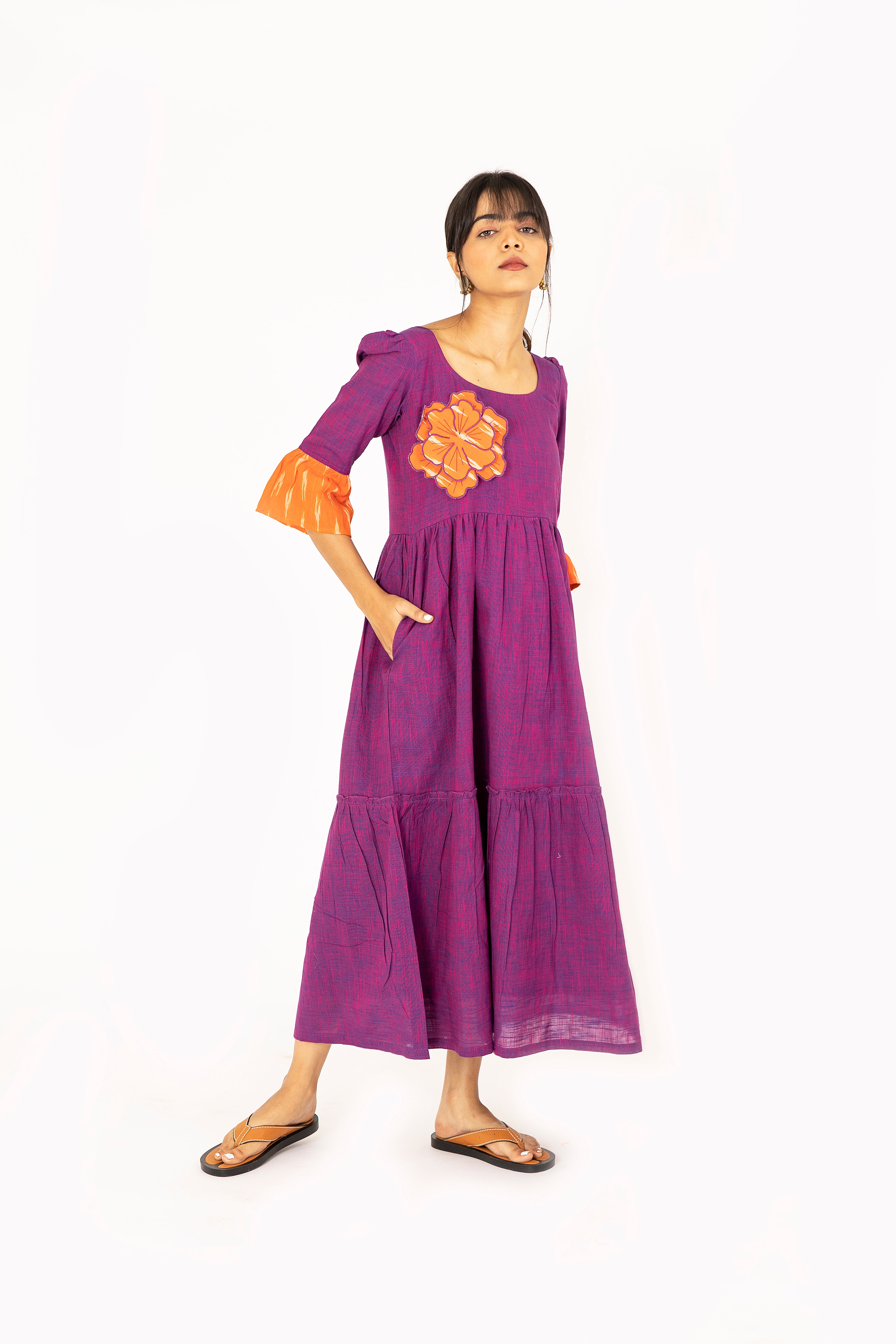 Purple Bloom Dress